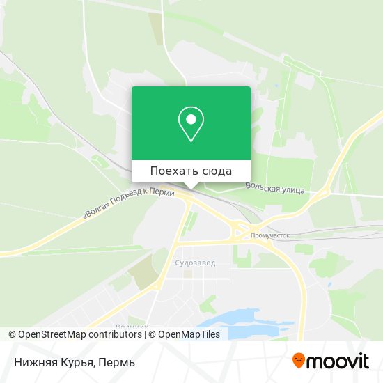 Карта Нижняя Курья