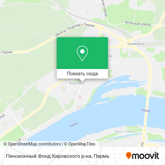 Карта Пенсионный Фонд Кировского р-на