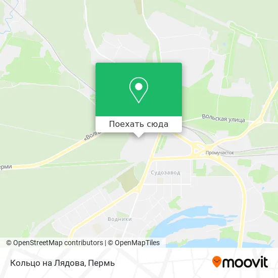 Карта Кольцо на Лядова