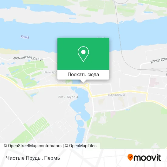 Карта Чистые Пруды