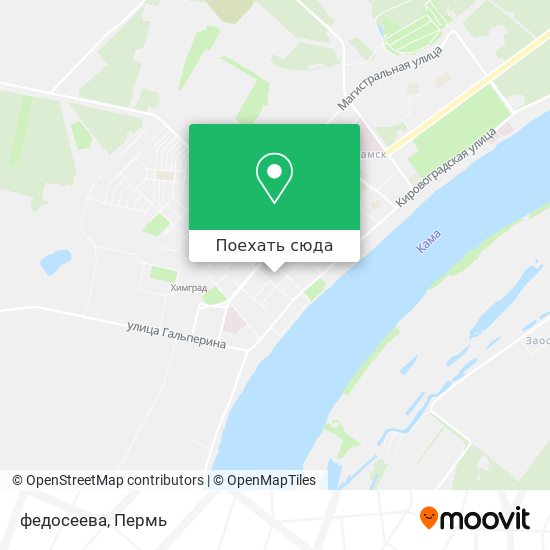 Карта федосеева