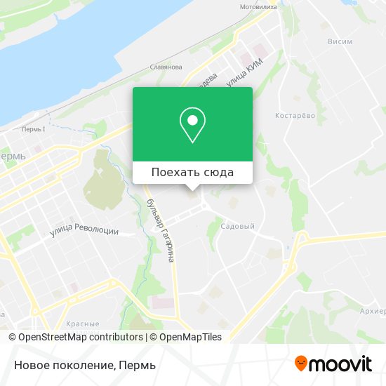 Карта Новое поколение