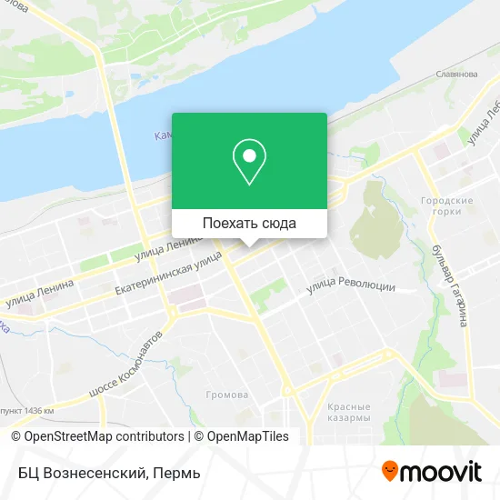 Карта БЦ Вознесенский