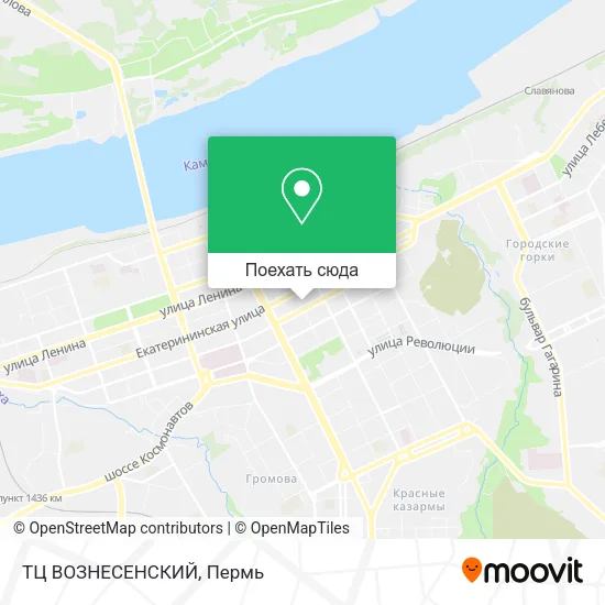 Карта ТЦ ВОЗНЕСЕНСКИЙ