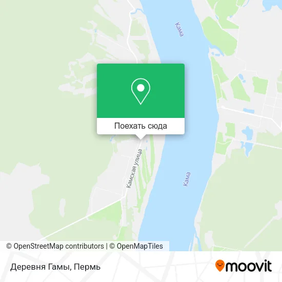 Карта Деревня Гамы