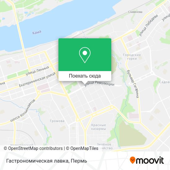 Карта Гастрономическая лавка