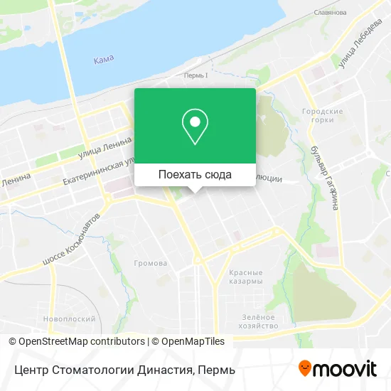 Карта Центр Стоматологии Династия