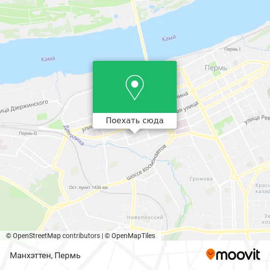 Карта Манхэттен
