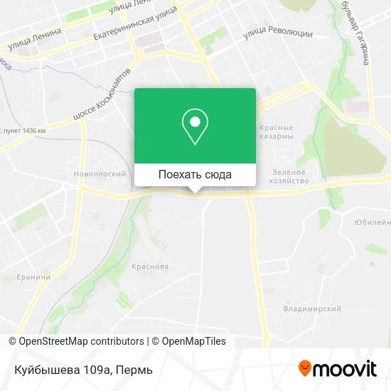 Карта Куйбышева 109а