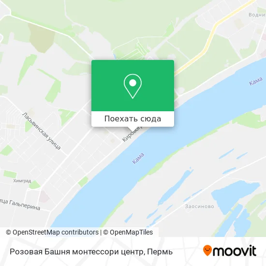 Карта Розовая Башня монтессори центр
