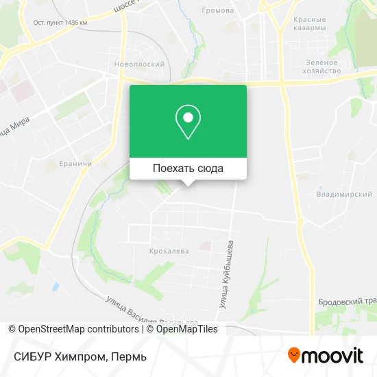 Карта СИБУР Химпром