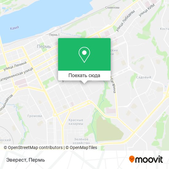 Карта Эверест