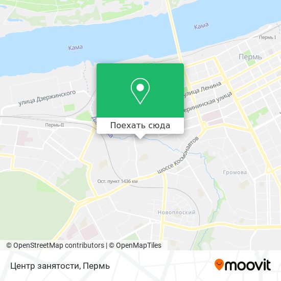 Карта Центр занятости