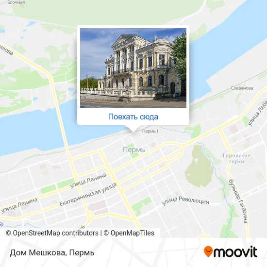 Карта Дом Мешкова