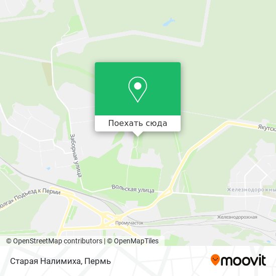 Карта Старая Налимиха
