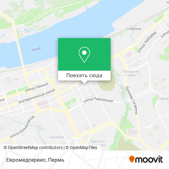 Карта Евромедсервис