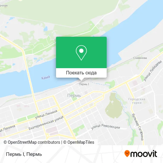 Карта Пермь I
