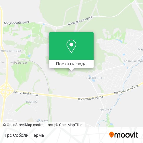 Карта Грс Соболи