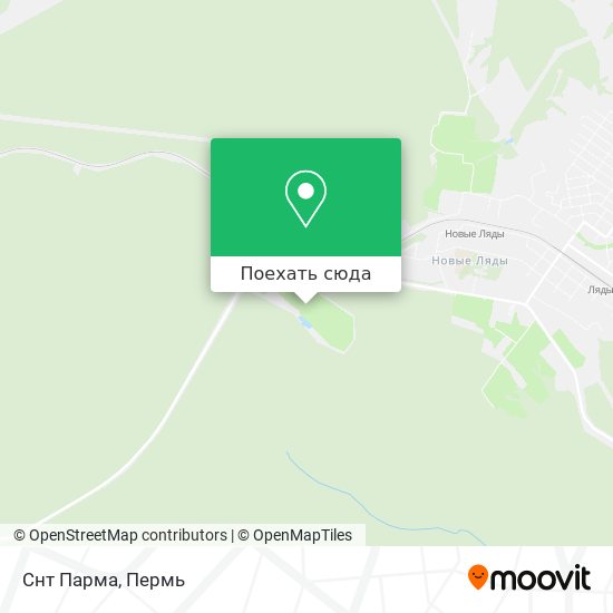 Карта Снт Парма