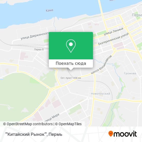 Карта ""Китайский Рынок""