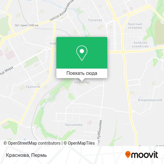 Карта Краснова