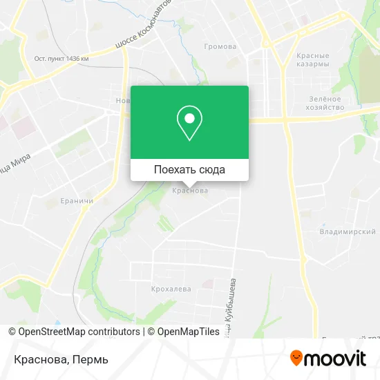 Карта Краснова
