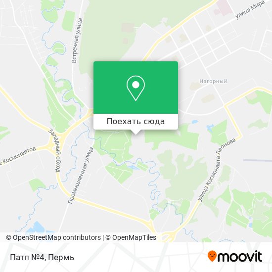 Карта Патп №4
