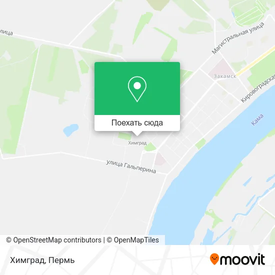 Карта Химград