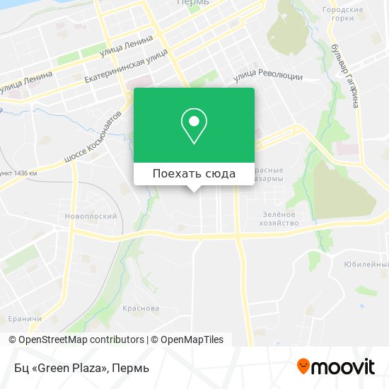Карта Бц «Green Plaza»