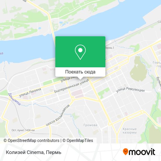 Карта Колизей Cinema
