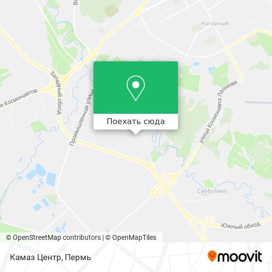 Карта Камаз Центр