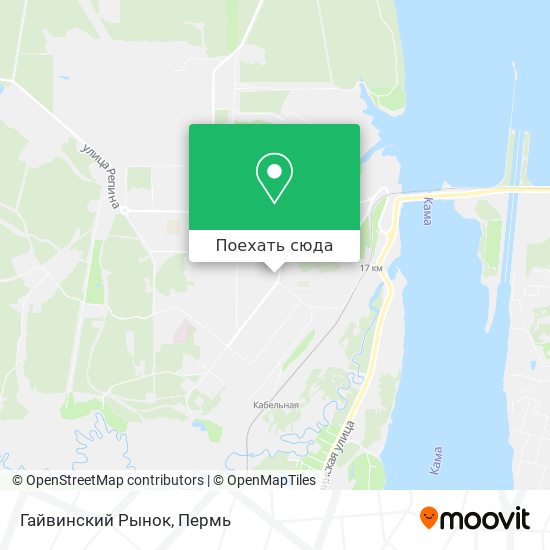 Карта Гайвинский Рынок