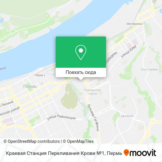 Карта Краевая Станция Переливания Крови №1
