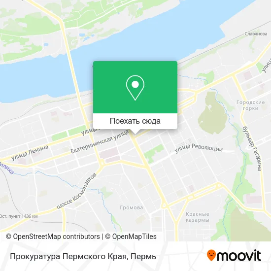 Карта Прокуратура Пермского Края