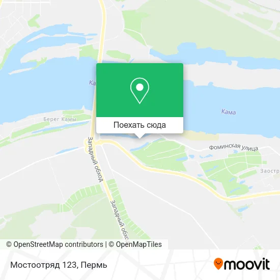 Карта Мостоотряд 123