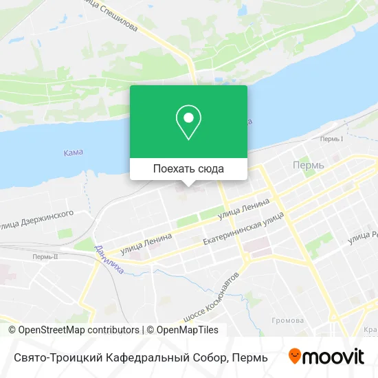 Карта Свято-Троицкий Кафедральный Собор