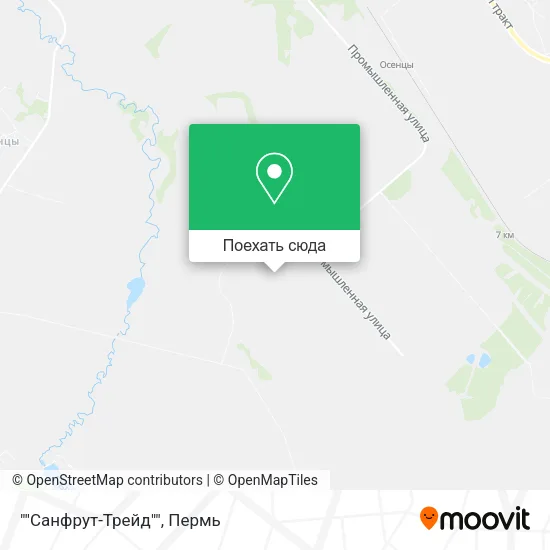 Карта ""Санфрут-Трейд""