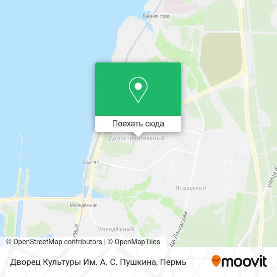 Карта Дворец Культуры Им. А. С. Пушкина