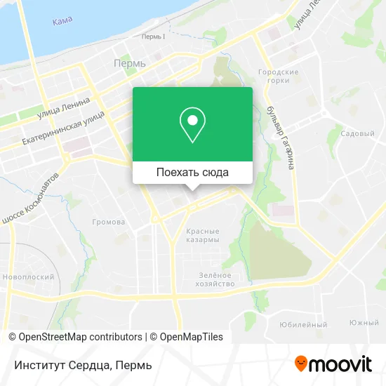 Карта Институт Сердца