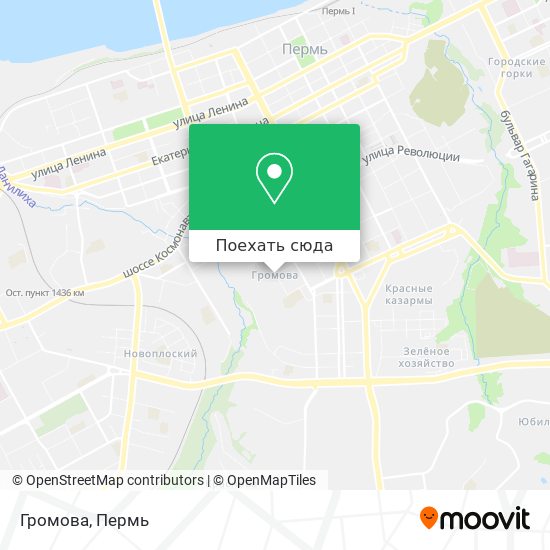 Карта Громова