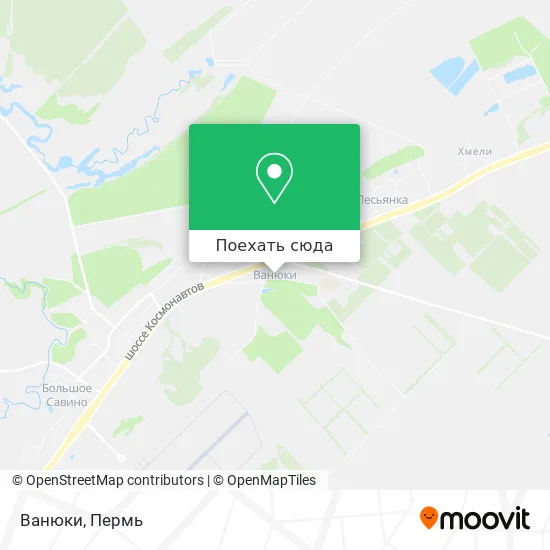 Карта Ванюки