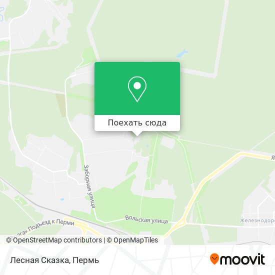 Карта Лесная Сказка