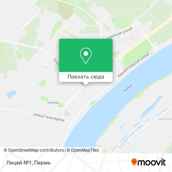 Карта Лицей №1