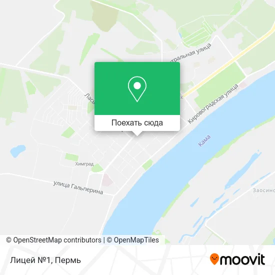 Карта Лицей №1