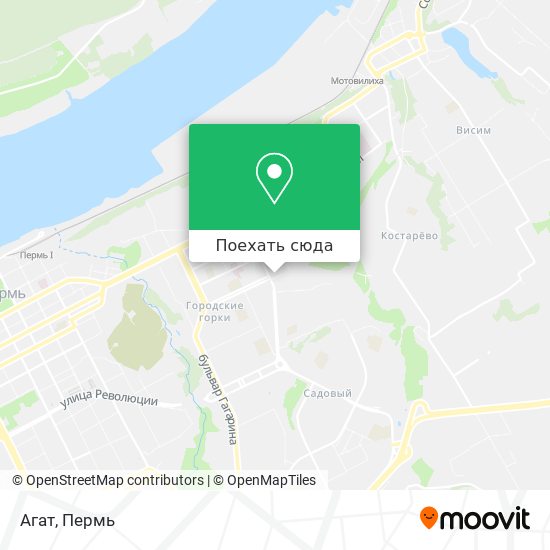 Карта Агат