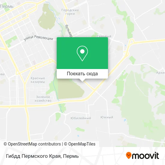 Карта Гибдд Пермского Края