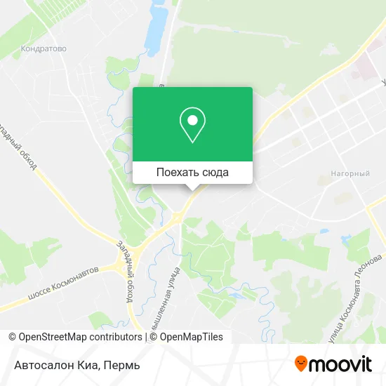 Карта Автосалон Киа