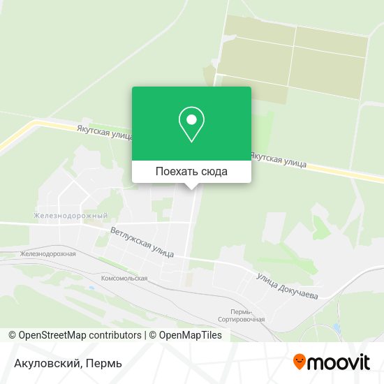 Карта Акуловский