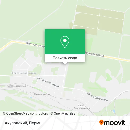 Карта Акуловский