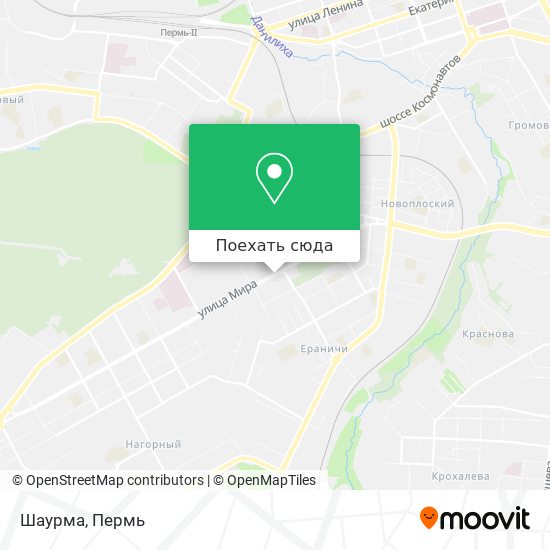 Карта Шаурма